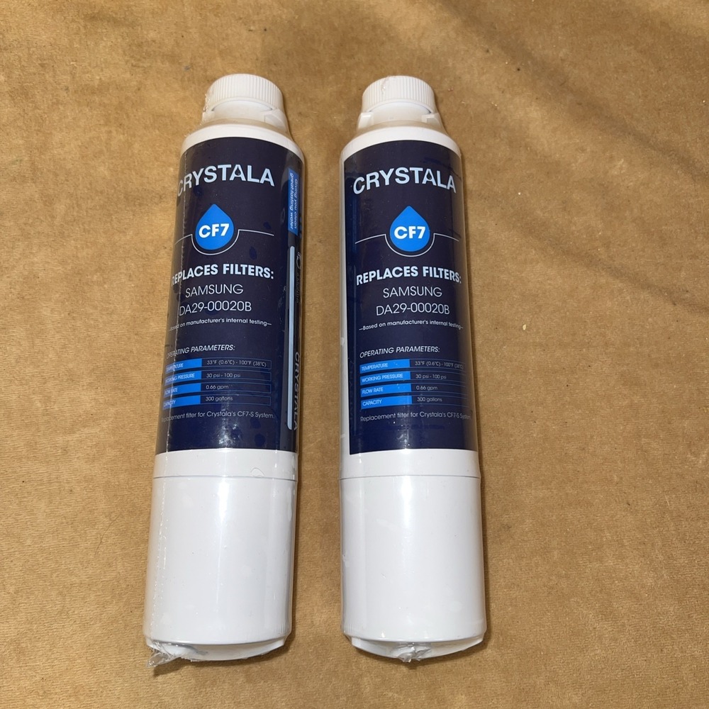 2 - CF7 Crystal Replacement Filter Samsung DA29-00020B Set Of 2